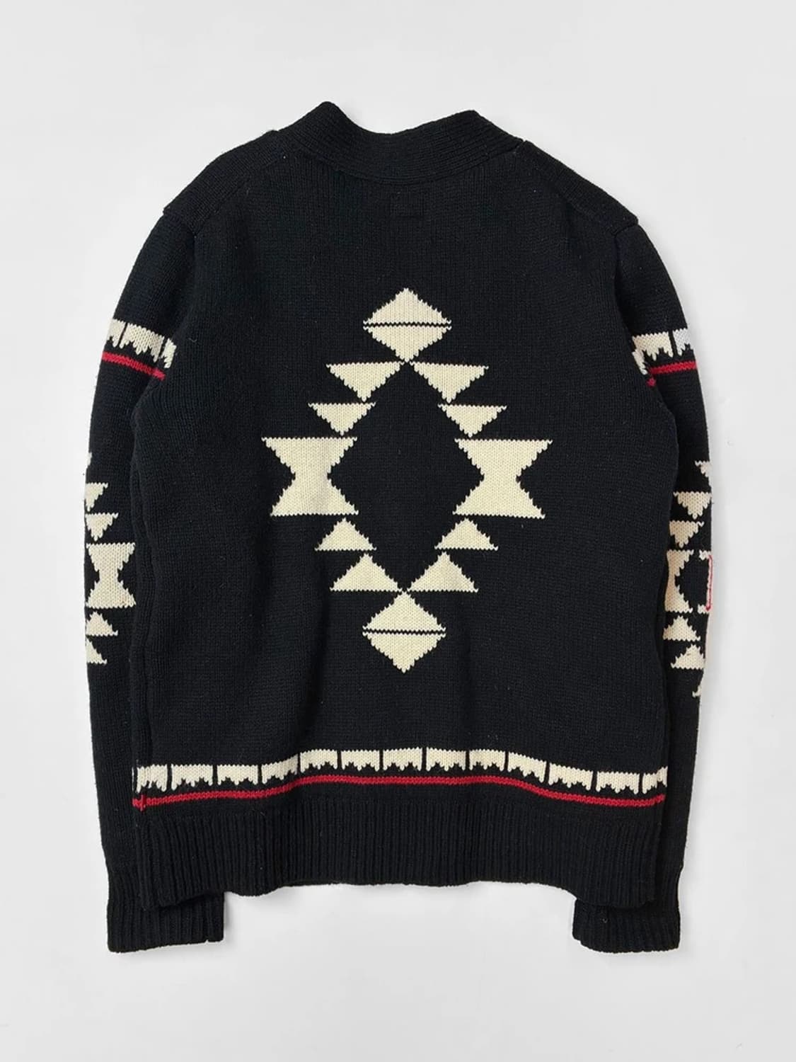 리바이스 00s 양모 코위찬 헤비 레터맨 니트 가디건 PN5308 상품이미지7