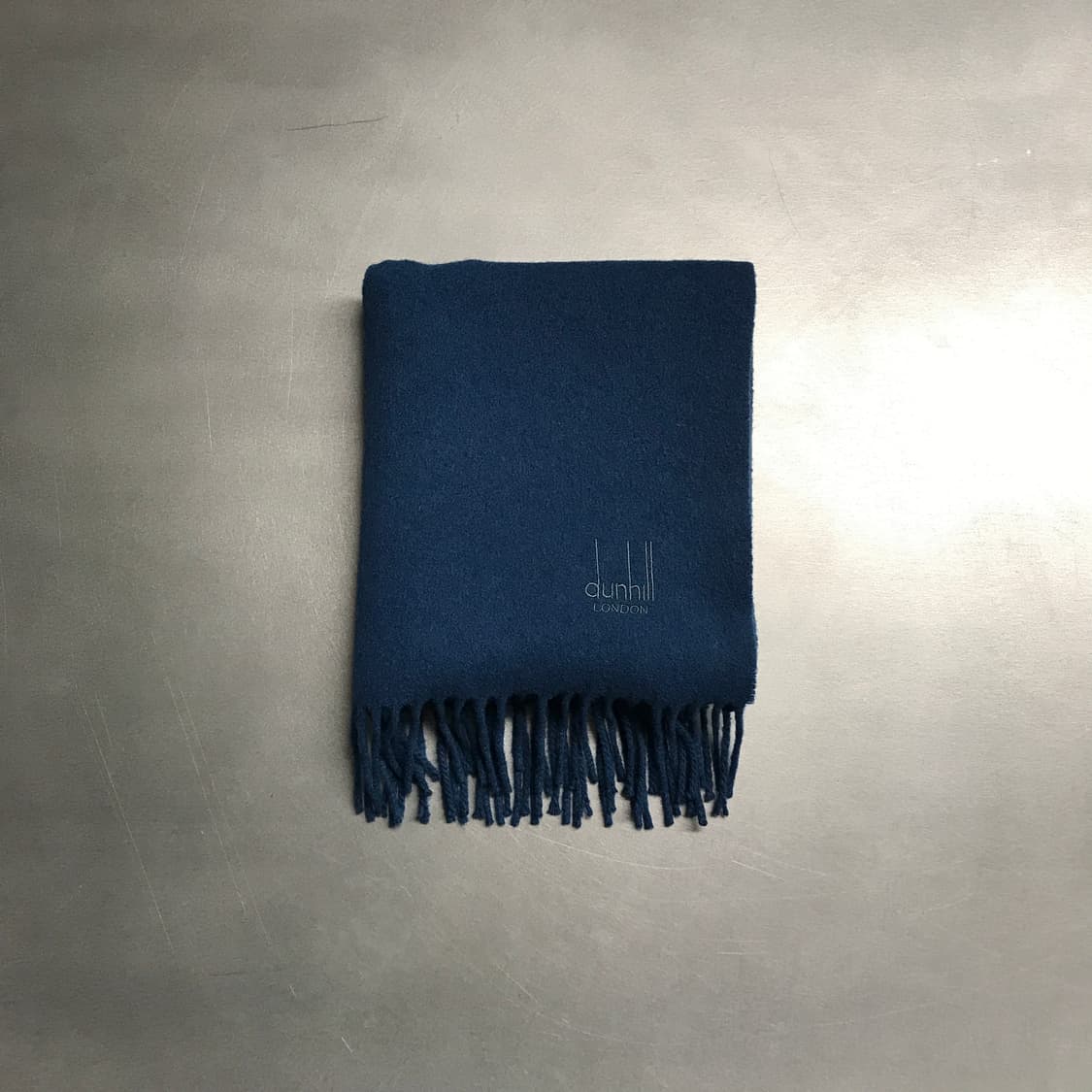 던힐 네이비 머플러 상품이미지2