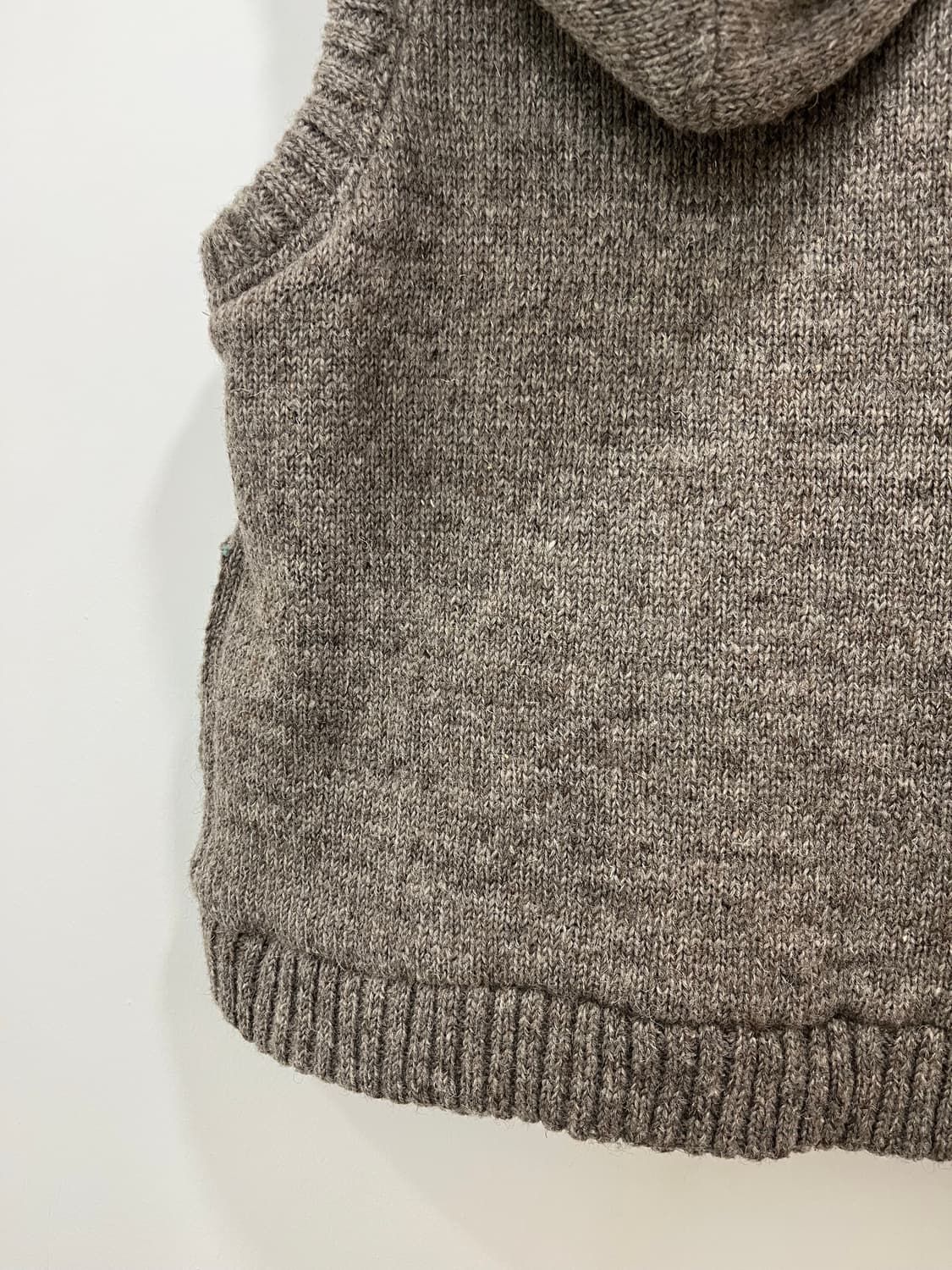 TITICACA 일본 빈티지 모리걸 뜨개 니트 후드 가디건 상품이미지9