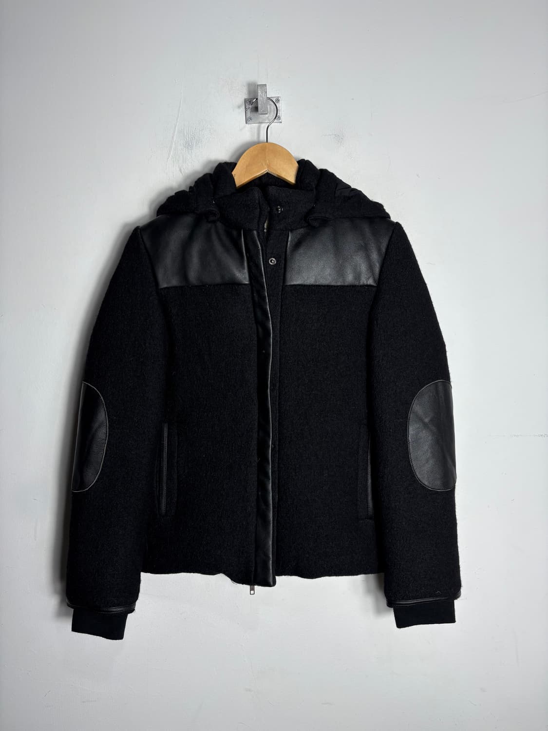 Athe 울 후드 패딩 상품이미지1