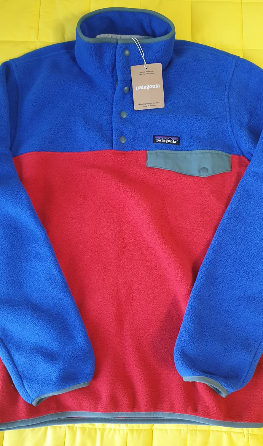 파타고니아 신칠라 스냅티 풀오버 투어링레드 s 새상품
 상품이미지2