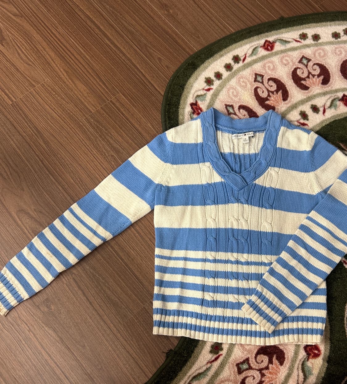 타미힐피거 단가라 니트  상품이미지4