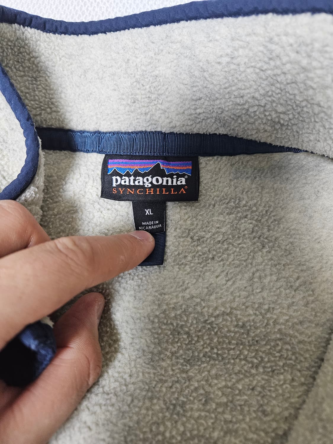 파타고니아 신칠라 오트밀 라이트웨이트 XL 상품이미지5