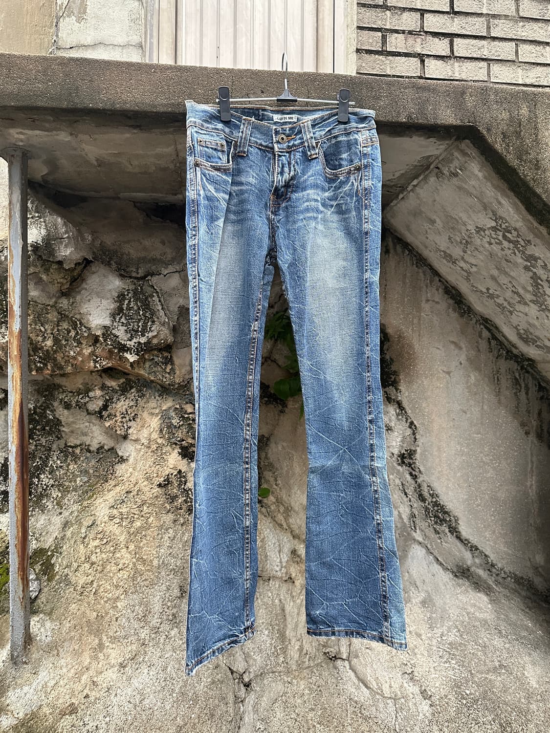 CLEF DE SOL washing denim pants 상품이미지4