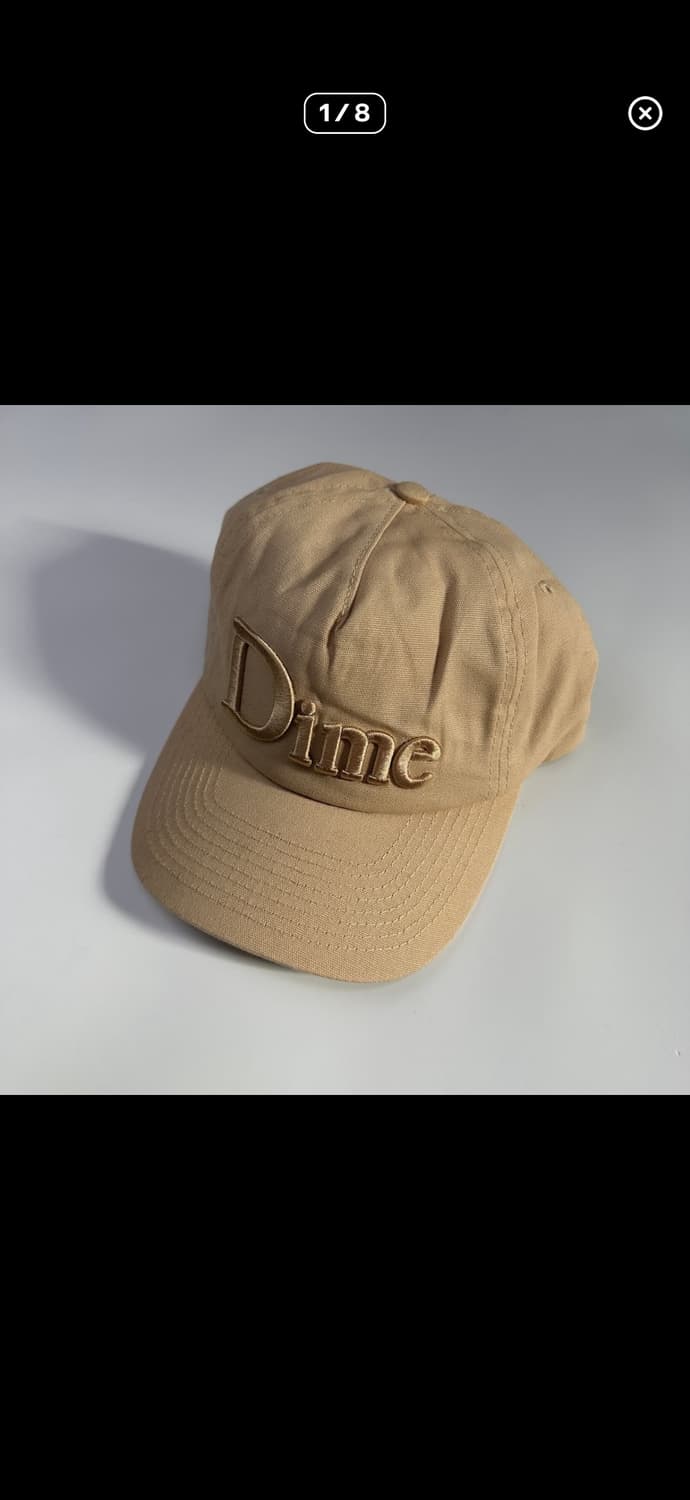 DIME Classic 3D 6 Panel Cap 다임 캡 상품이미지1