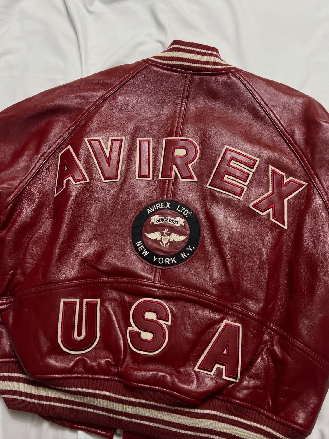 아비렉스 아이콘 가죽자켓 상품이미지9