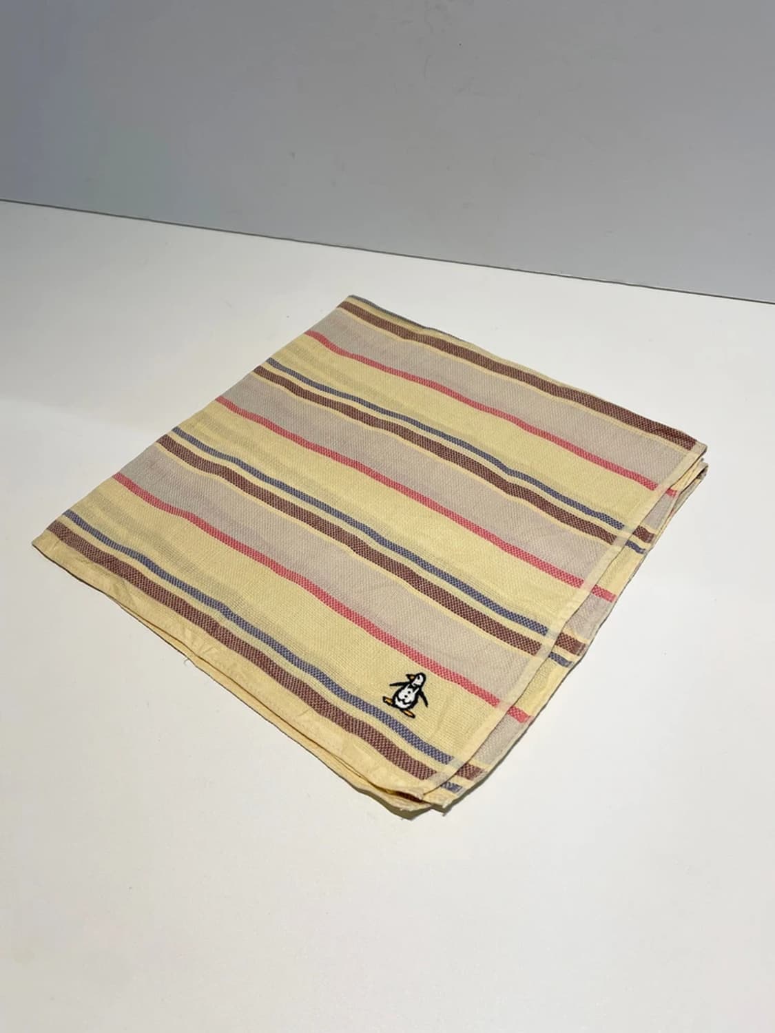 먼싱웨어 00s 재팬 자수 로고 쁘띠 손수건 A1378 상품이미지3