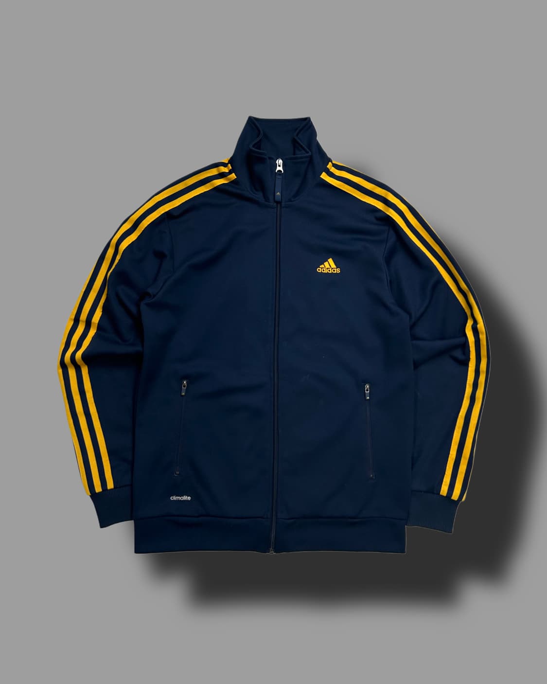 아디다스 네이비 옐로우 트랙탑 져지 95 상품이미지5