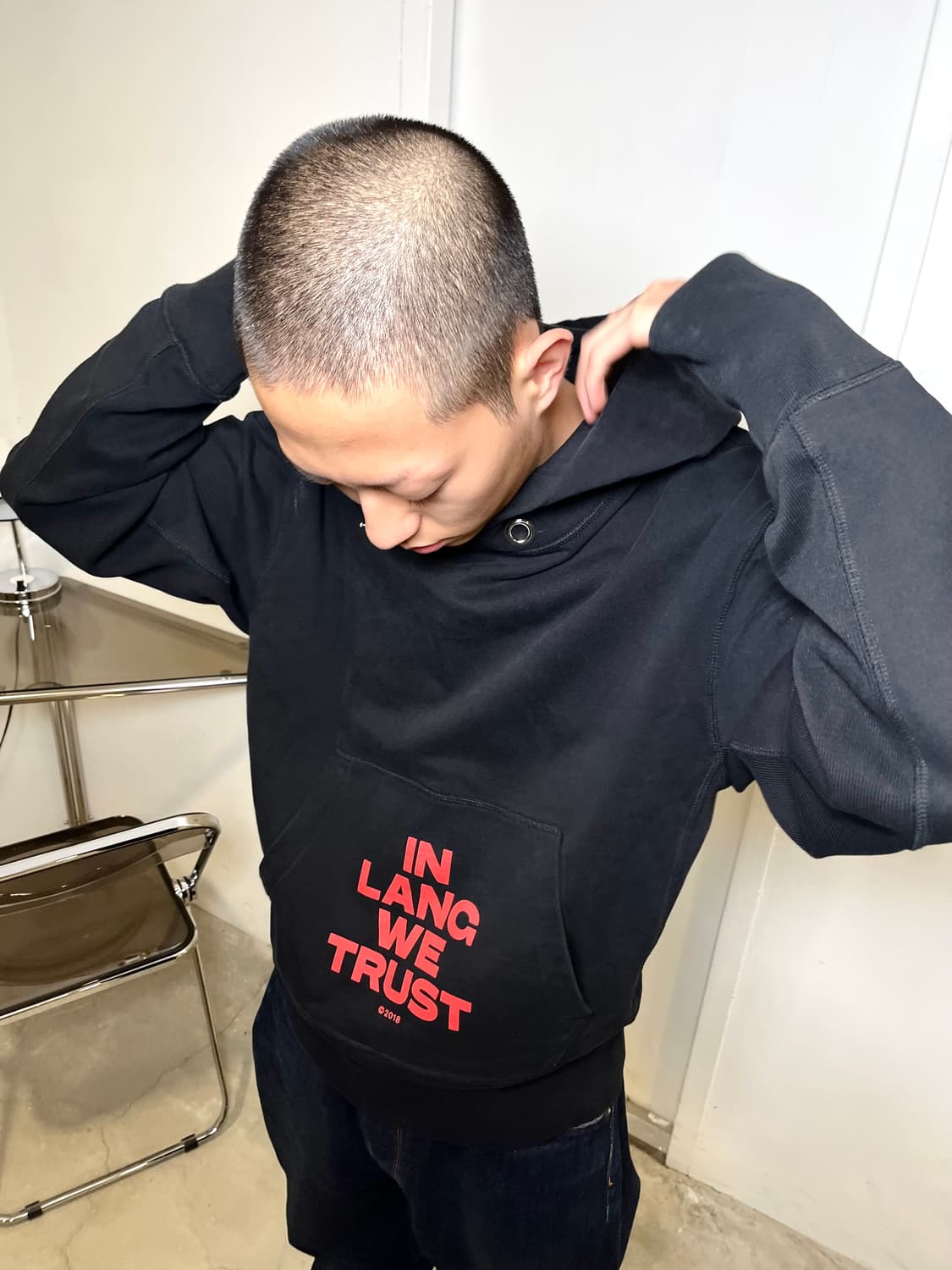 Helmut lang 18fw Hoodie 상품이미지1