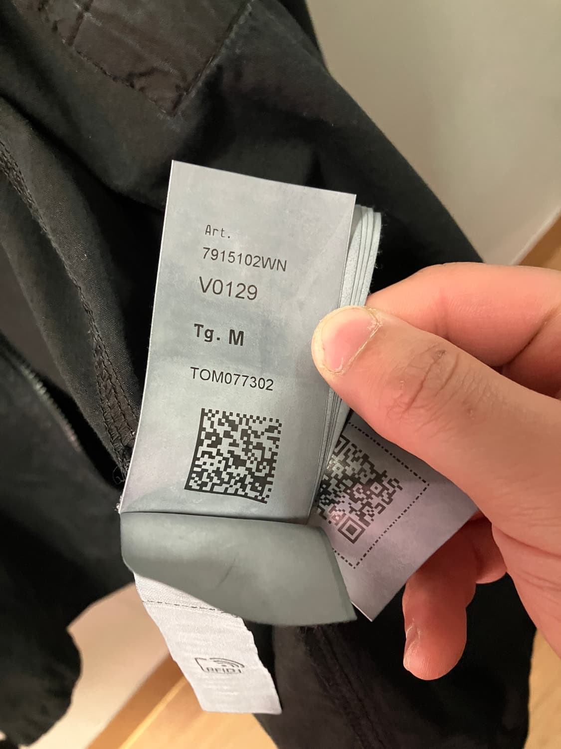 스톤아일랜드 가먼트다잉 셔츠자켓 블랙 상품이미지5