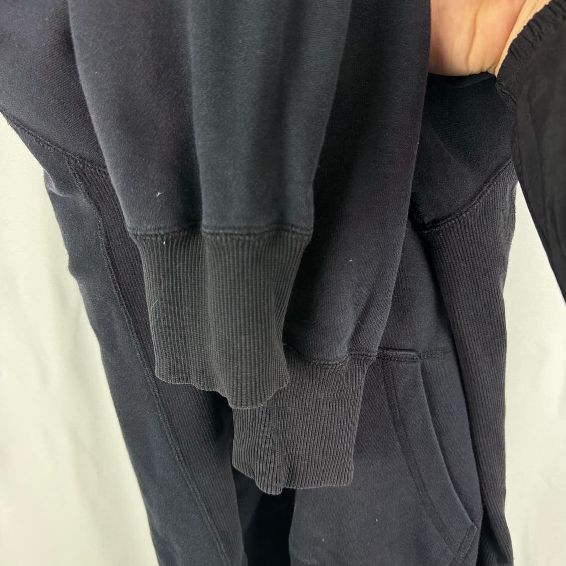 M) 나이키 스우시 후드집업 블랙 상품이미지4