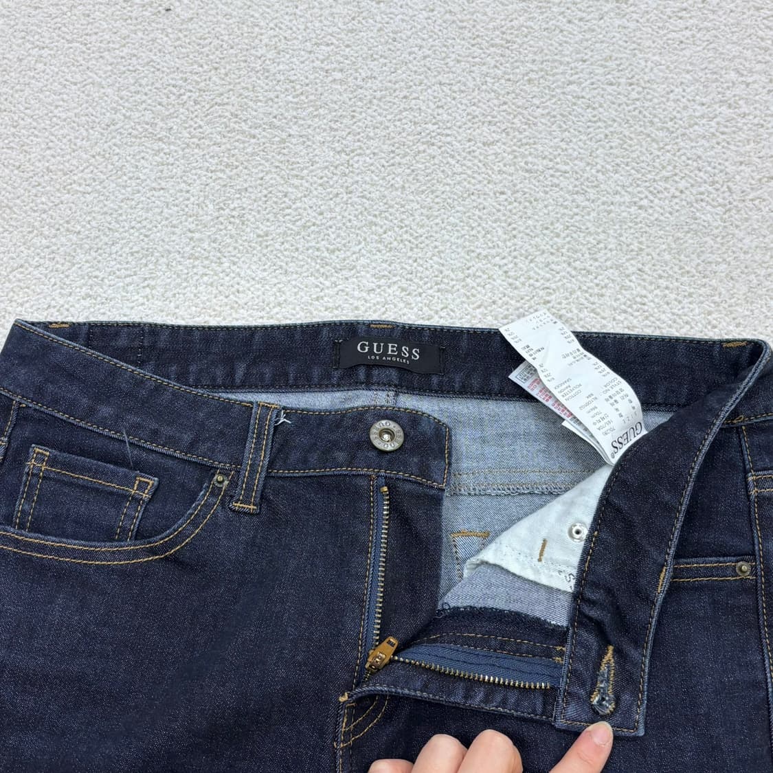 28 게스 여성 일자 데님 팬츠 0317E 상품이미지5