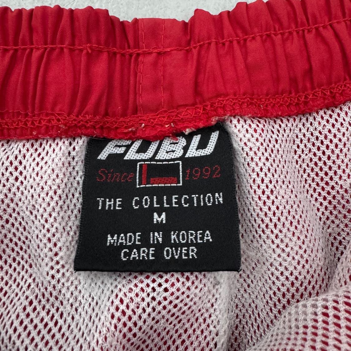 FUBU 후부 사이드라인 올드스쿨 와이드 바람막이 트랙팬츠 상품이미지5