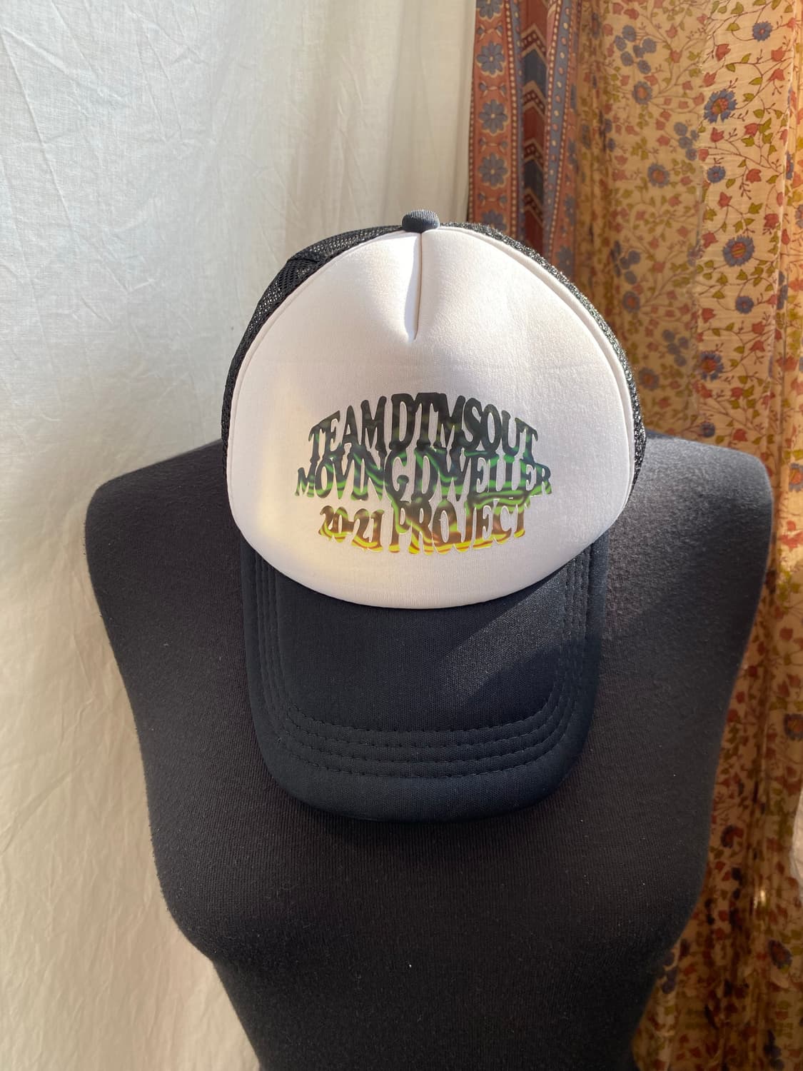 블랙 메쉬 캡(F) 상품이미지1