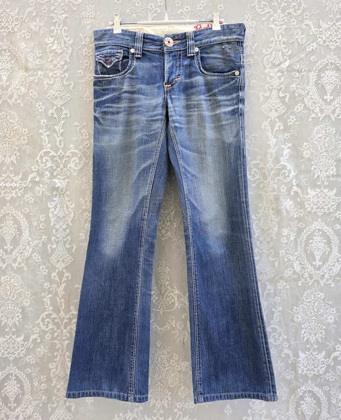 00s Y2K 에드윈 503 블루트립 부츠컷 (made in japan) 상품이미지1