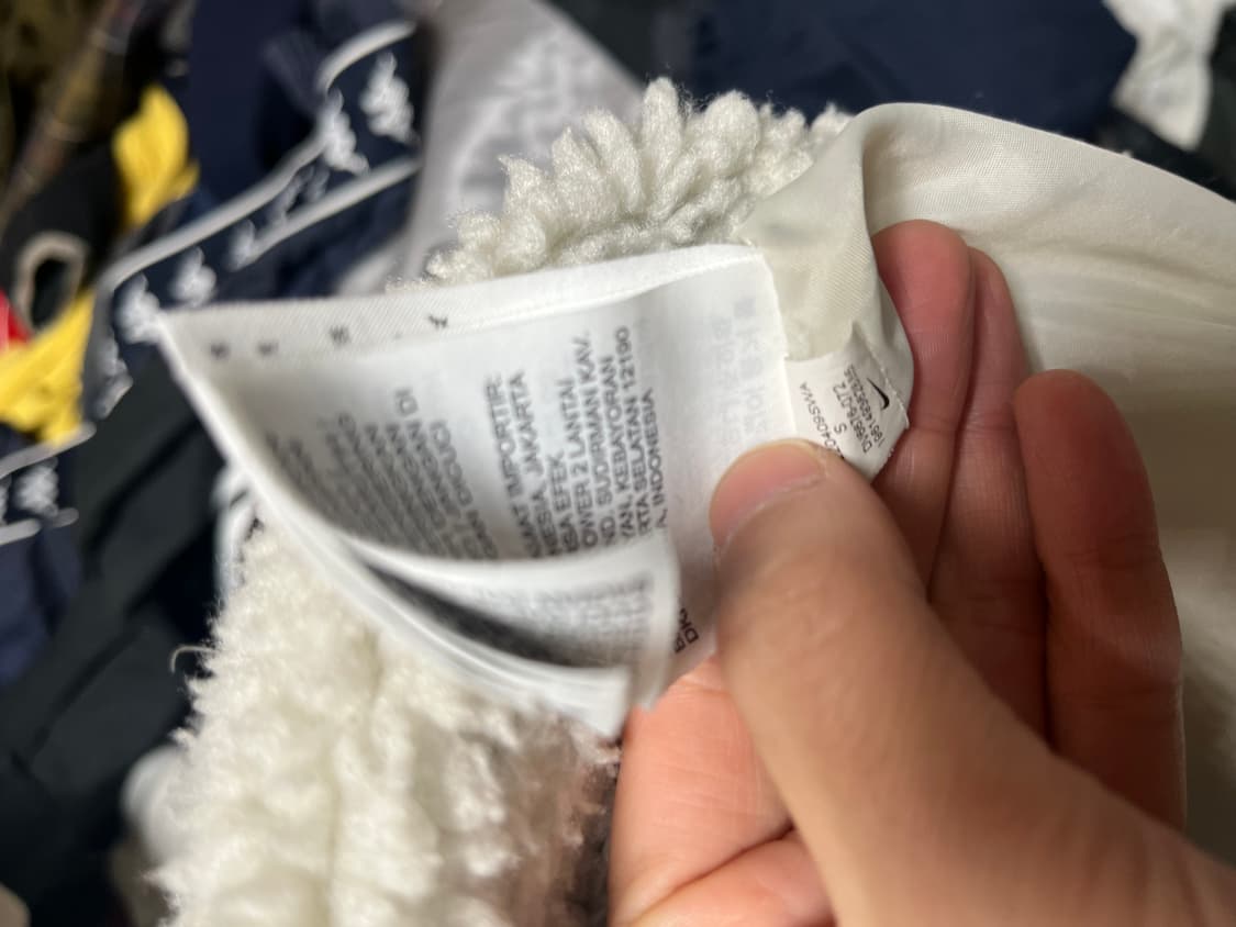 나이키 후리스 누빔 패딩점퍼 상품이미지7