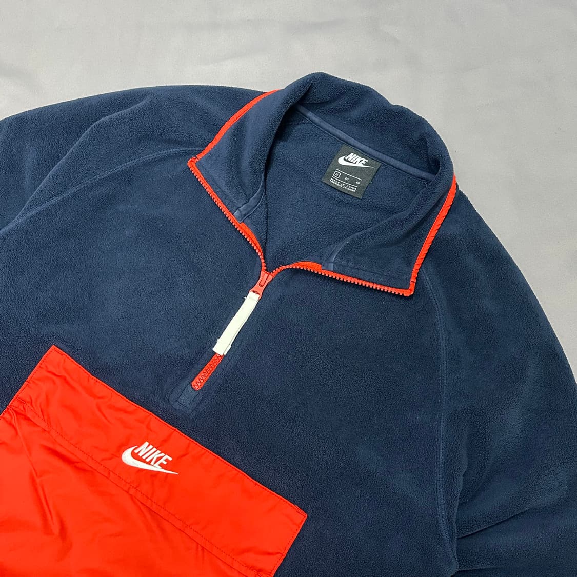 나이키 빈티지 투톤 후리스 XL 상품이미지4