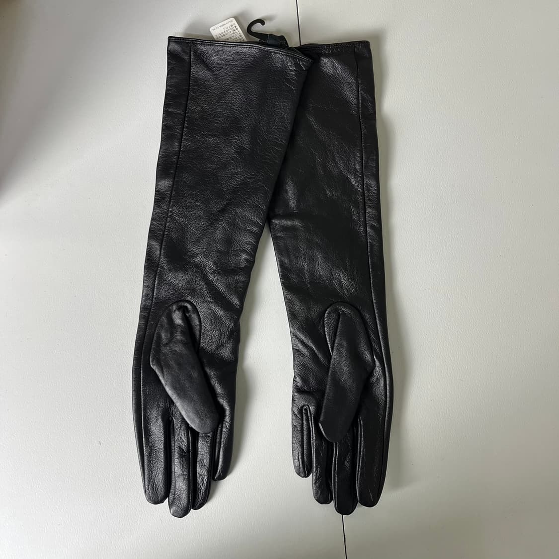 [JPN] 빈티지 레더 롱 장갑 (새상품) 상품이미지2