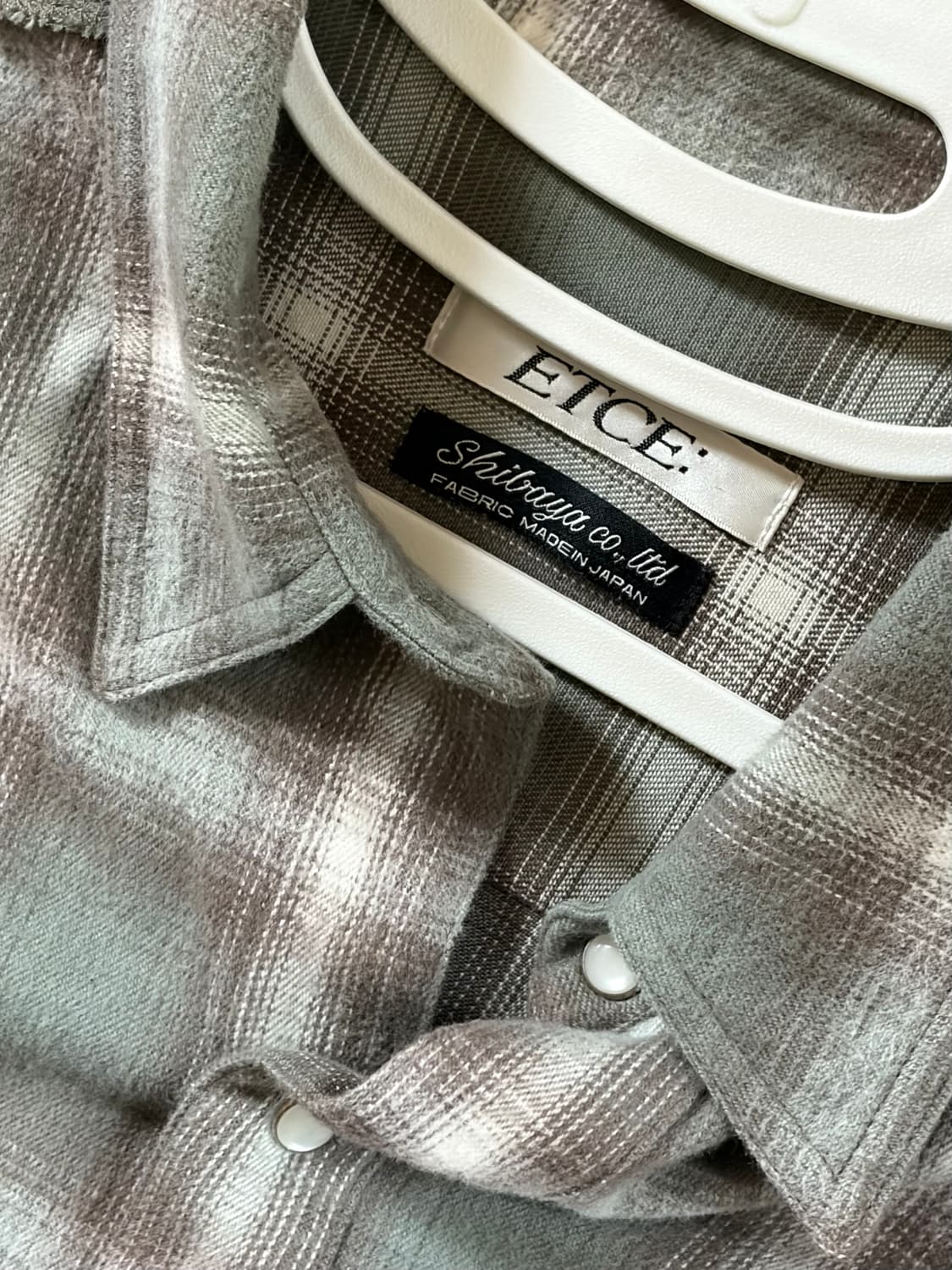 Etce FLANNEL CHECK SHIRT L 상품이미지3