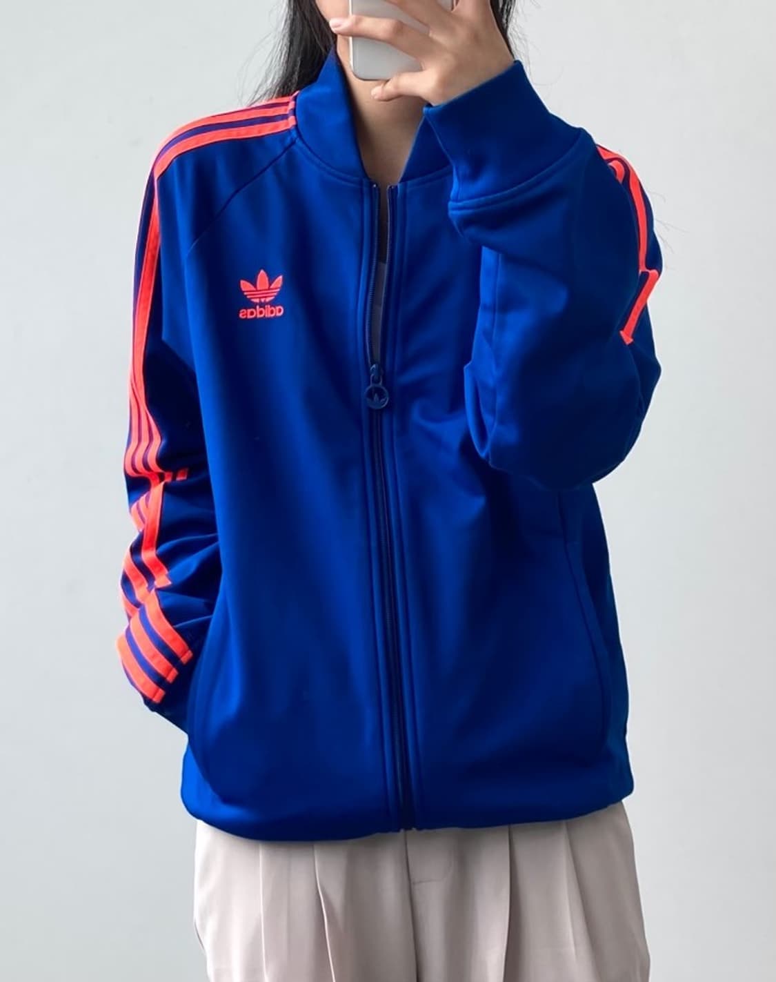 아디다스 슈퍼스타 트랙탑 105 여성 상품이미지6