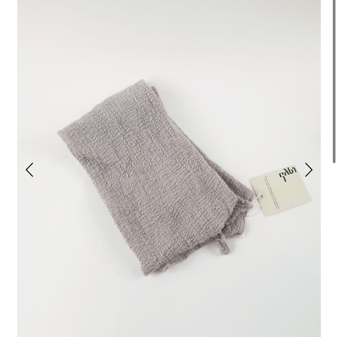 Gabifabrics 가비패브릭 스카프 티티그레이 상품이미지1