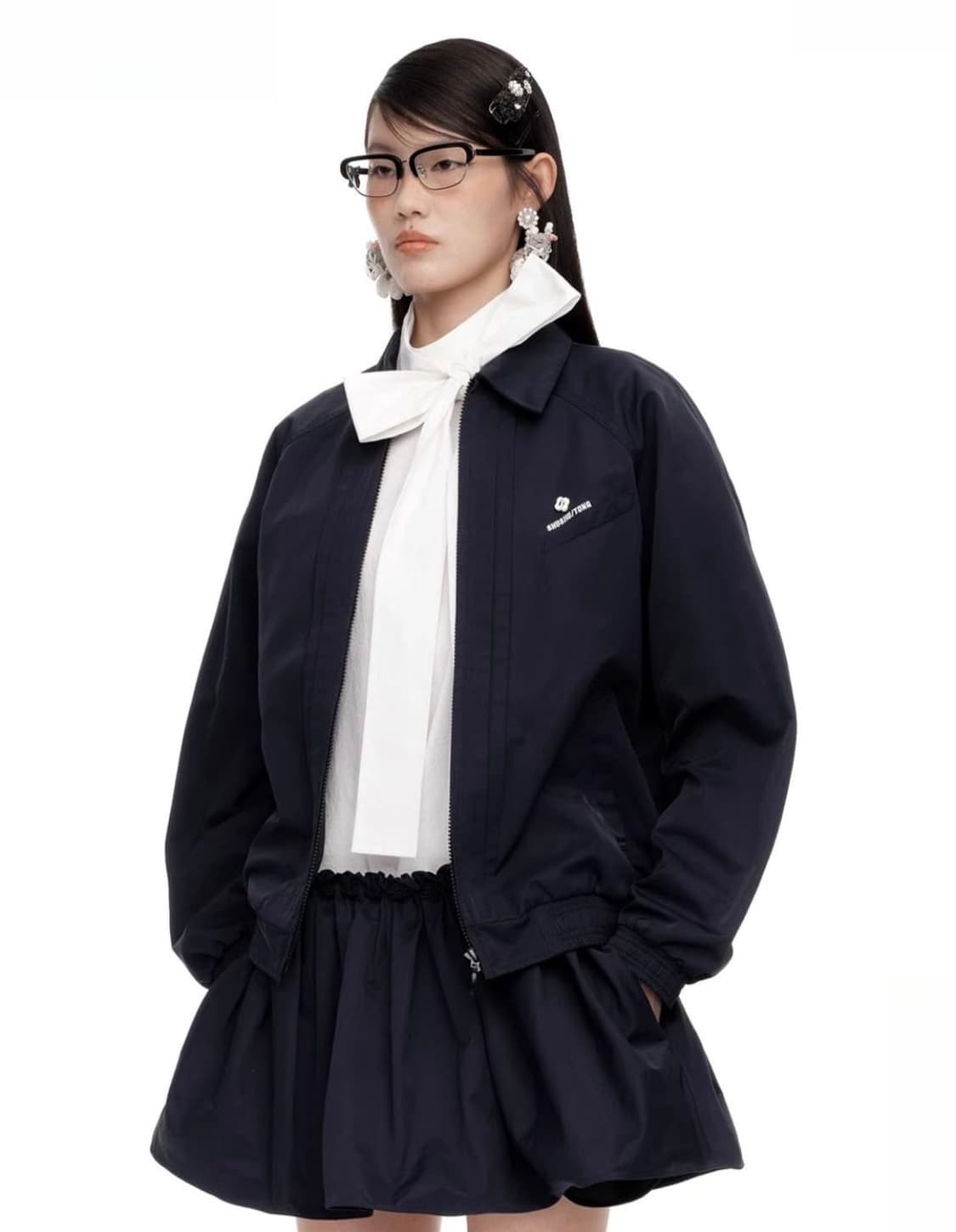 (10) 슈슈통 턱 디테일 스포츠 자켓 25FW 상품이미지6