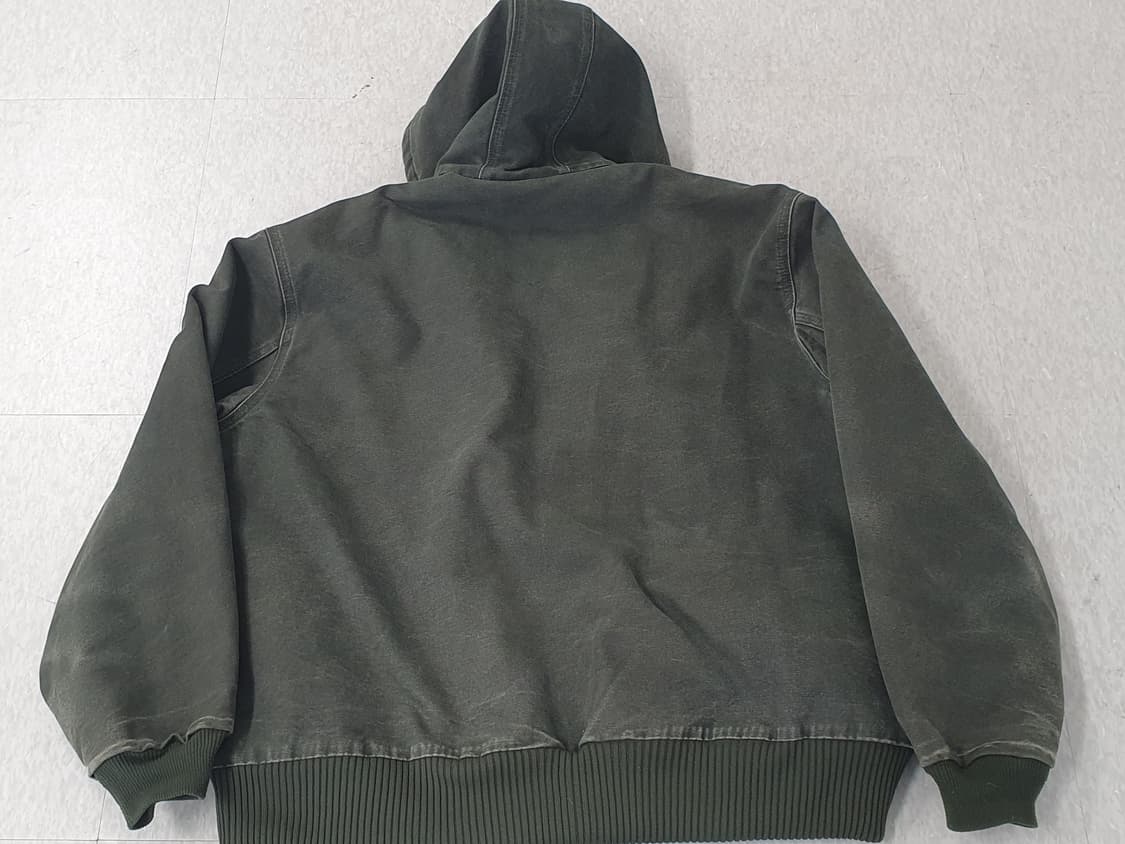 칼하트 j130 MOS 샌드스톤 액티브 후드 자켓 xxl 상품이미지9