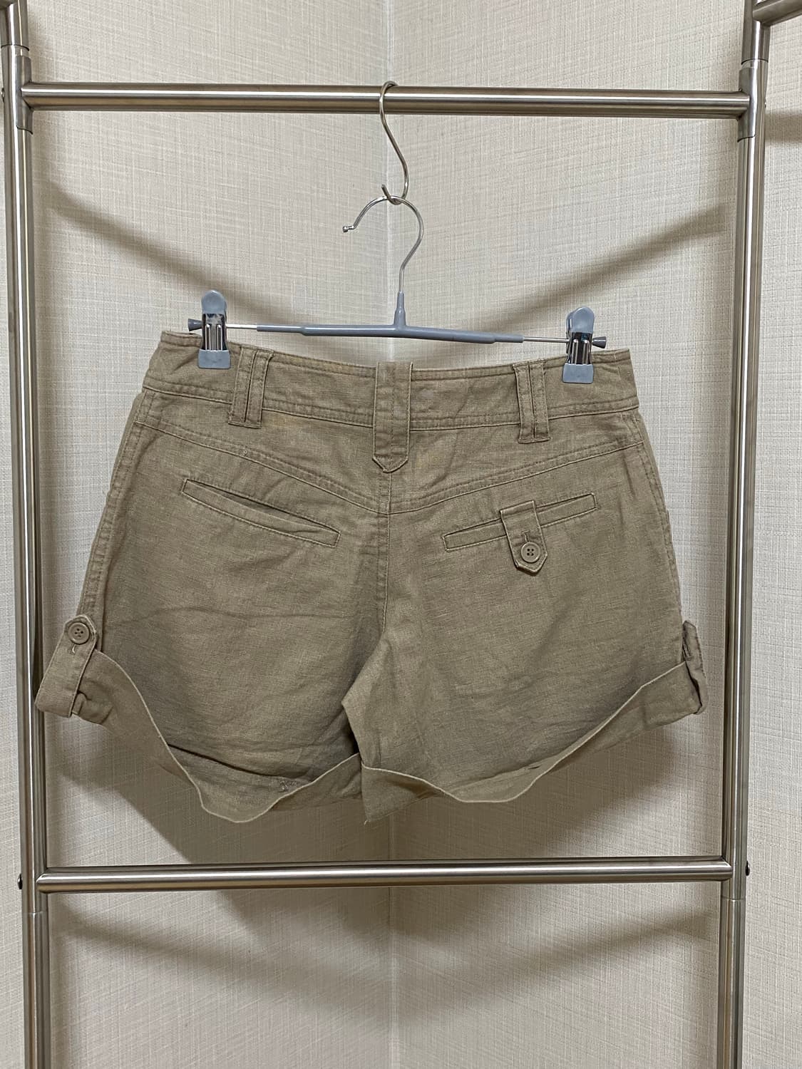 린넨 롤업 반바지 상품이미지5