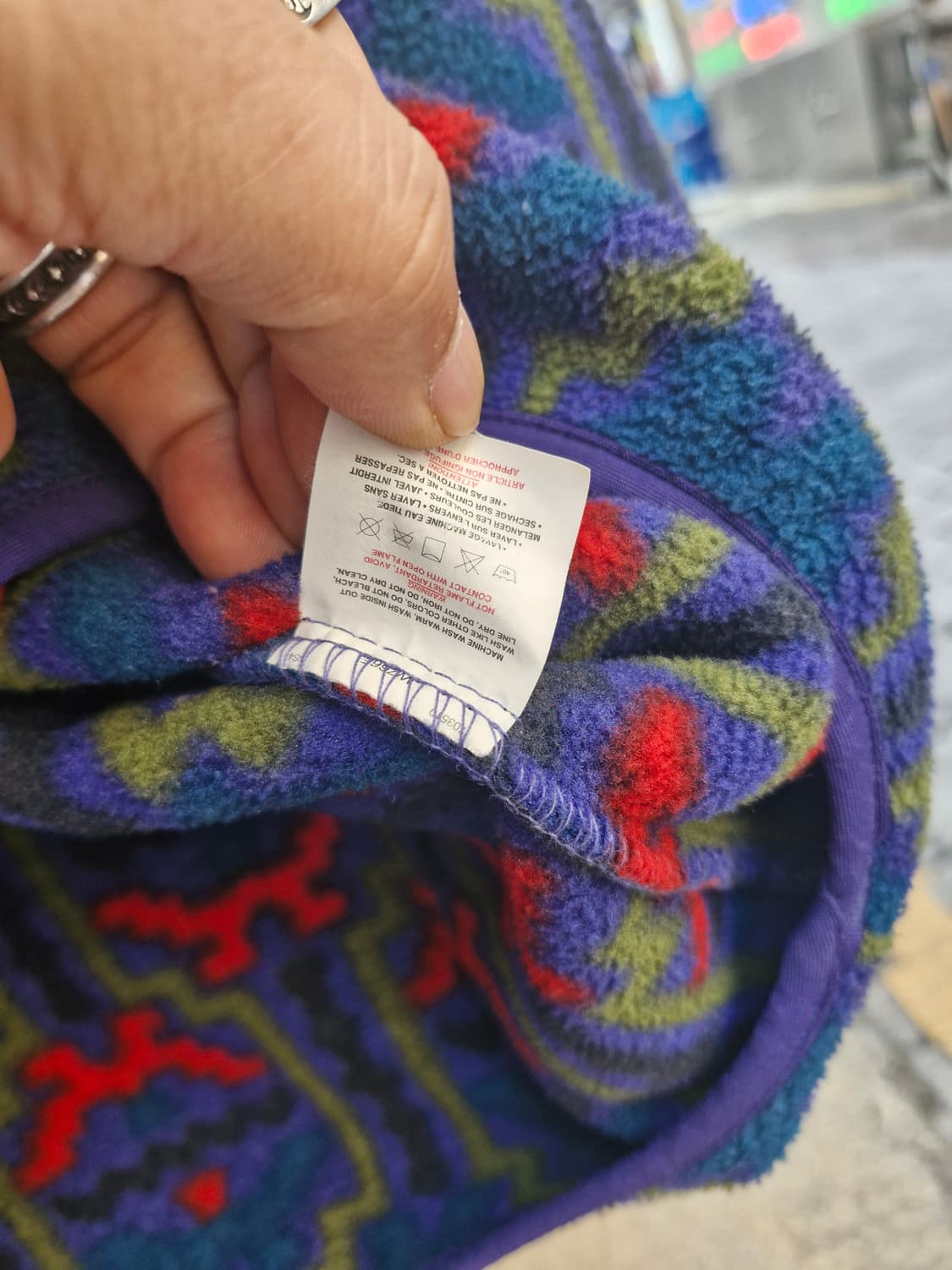 Z-206 파타고니아 신칠라 아즈텍 네이티브 80s 상품이미지8