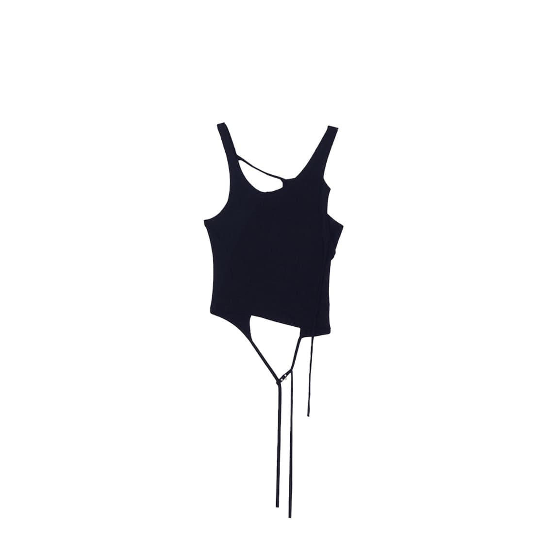 AE Synctx Trimmed Sleeveless Top Black 상품이미지2