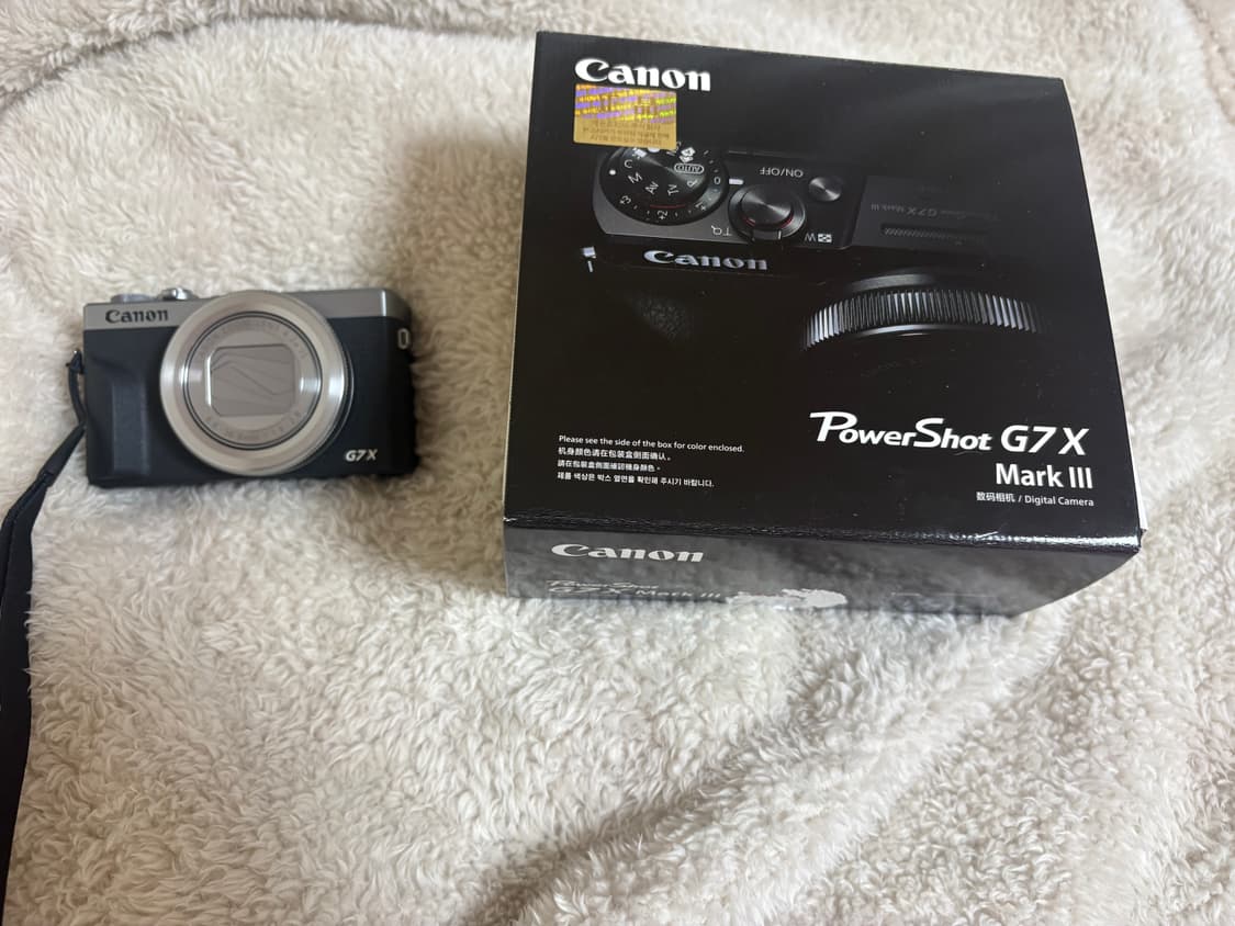 캐논 파워샷 canon g7xmark3 실버 새상품 상품이미지4