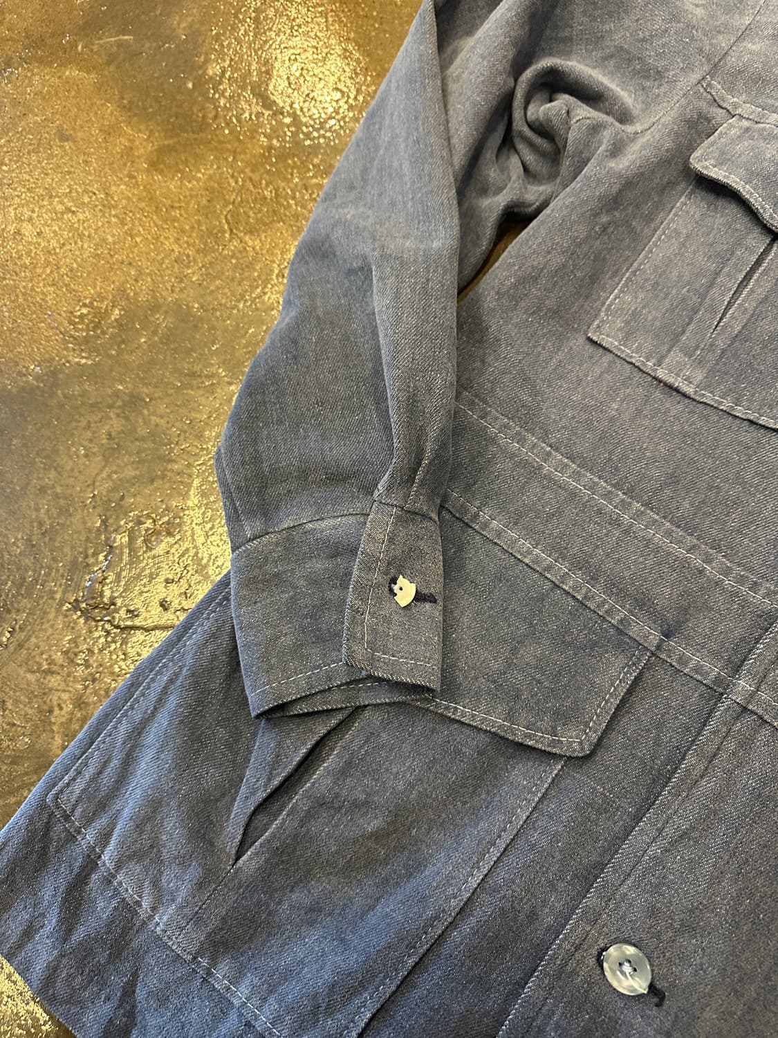 70s FARAH made in USA 파라 사파리 자켓 L 상품이미지5