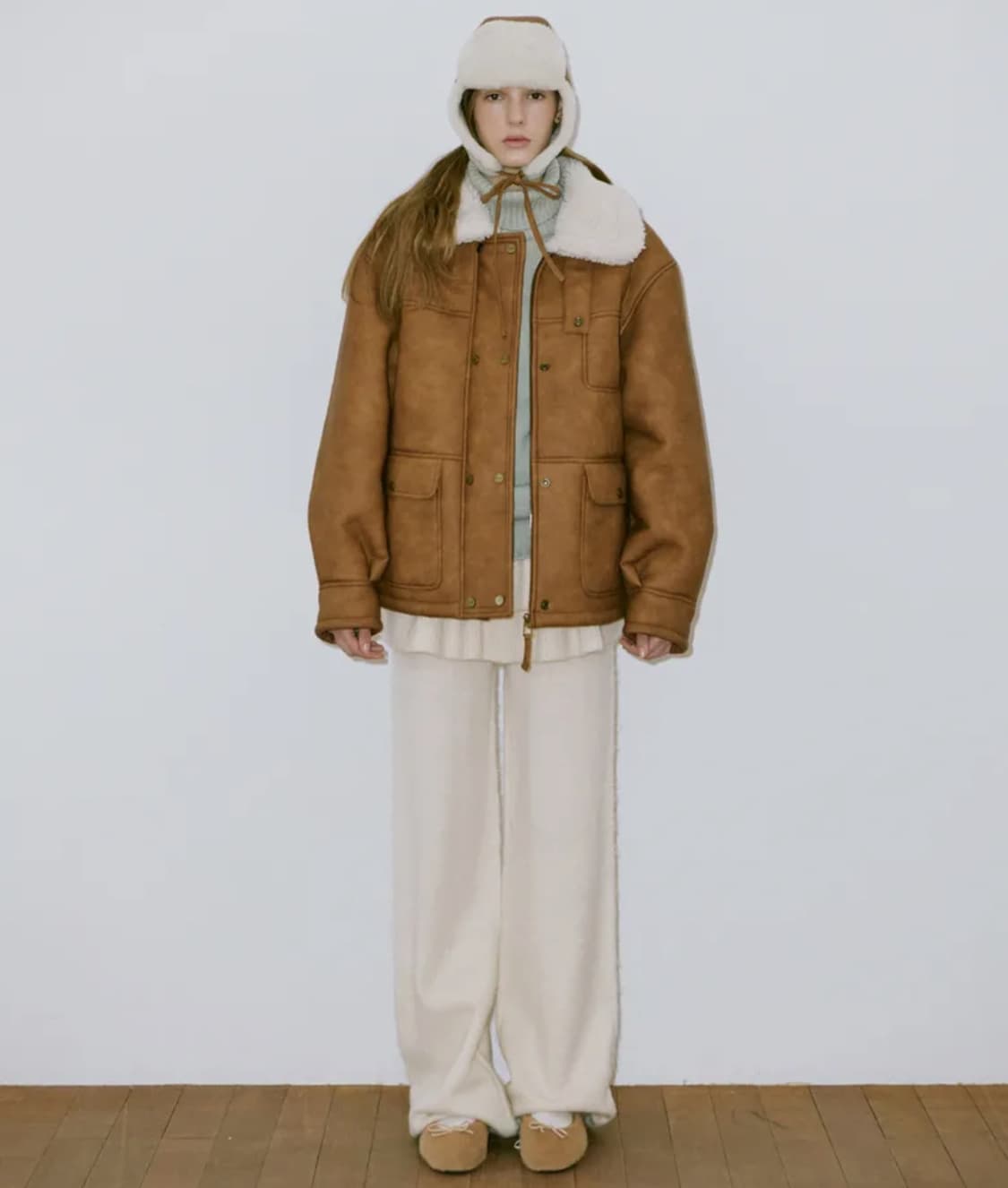 시눈 빈티지 무스탕 자켓 상품이미지3