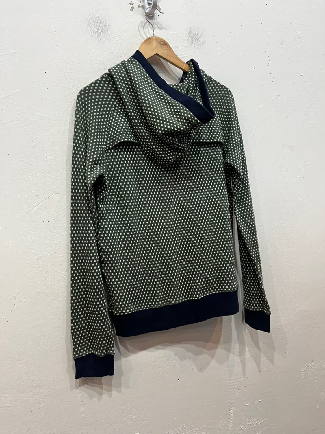 DUDE DO 도트 땡땡이 후드집업 made in japan 상품이미지5