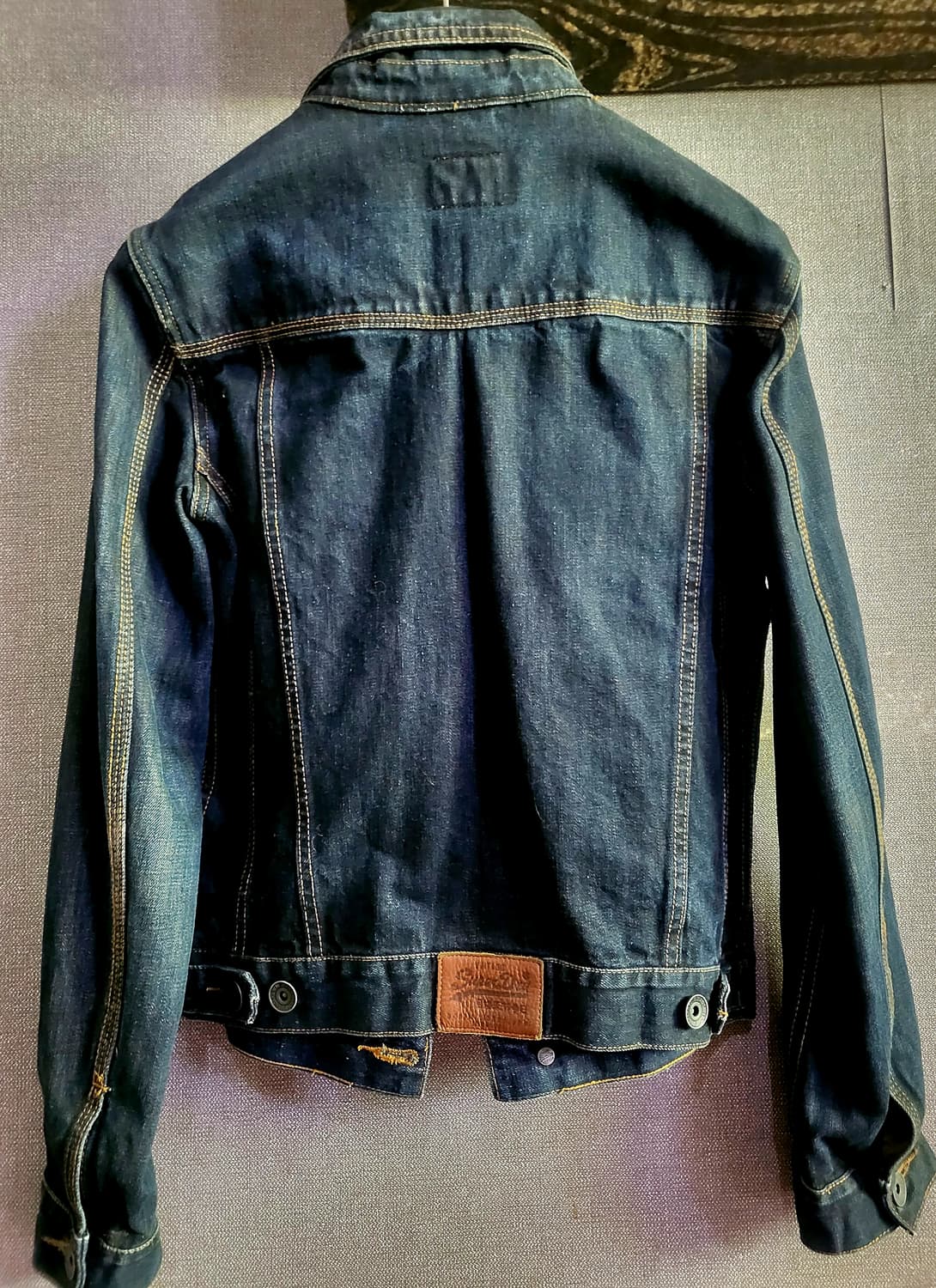 [택달린 새상품] SUPERDRY 수퍼드라이 청자켓 상품이미지2