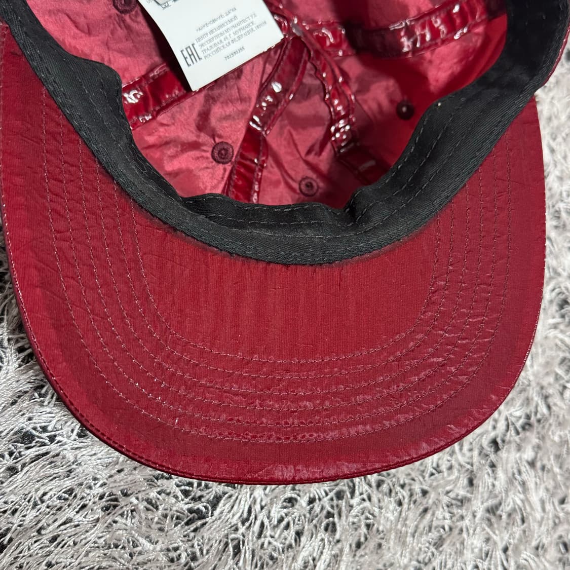 스톤아일랜드 x 슈프림 19ss 실크 6 패널 캠프 캡 상품이미지5