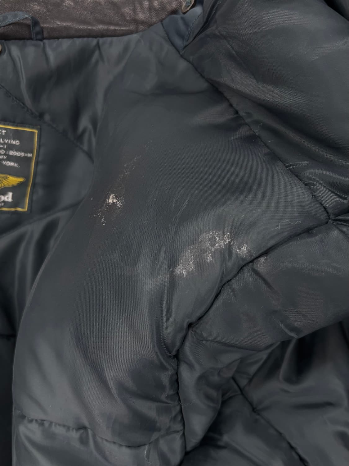 VTG 레더넥 MA-1 상품이미지8