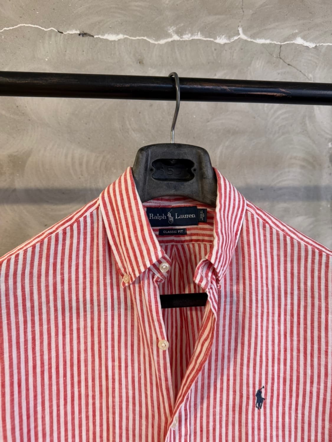 폴로 랄프로렌 리넨 버튼다운 셔츠 100 상품이미지3