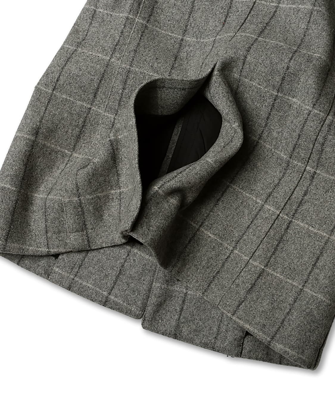 유나이티드 애로우즈 [United Arrows] 체크 클래식 코트 상품이미지4