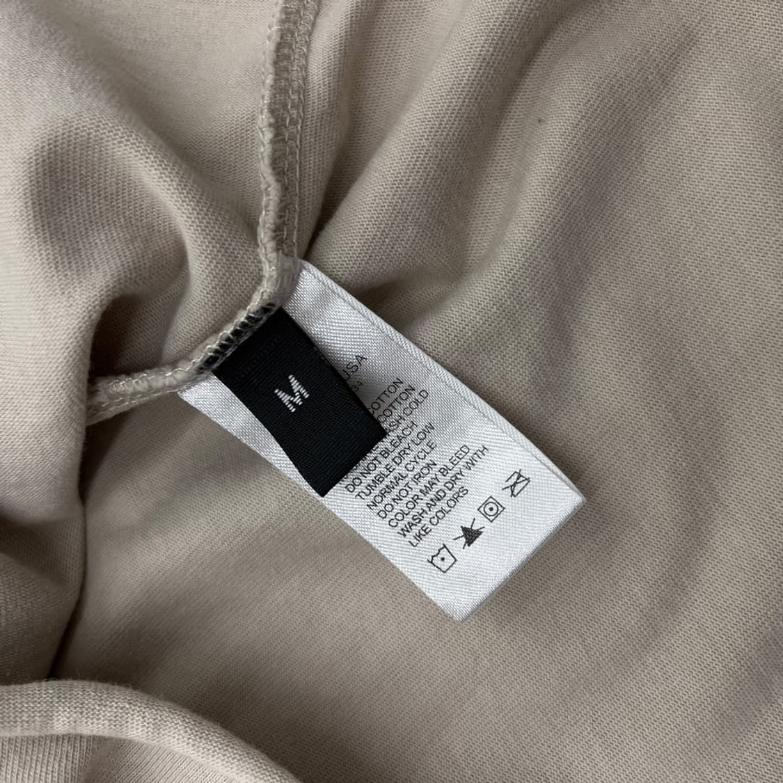 yeezy 트러스트갓 라이트베이지 반팔 M 상품이미지7