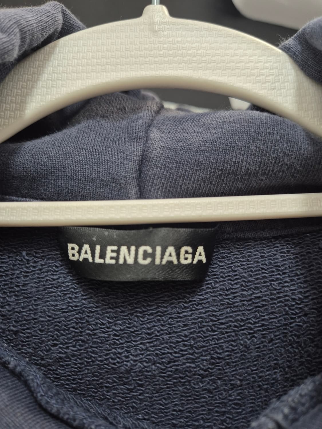 발렌시아가 후드티 폴리티컬 캠페인 라지 그레이 / 100(정품) 상품이미지6