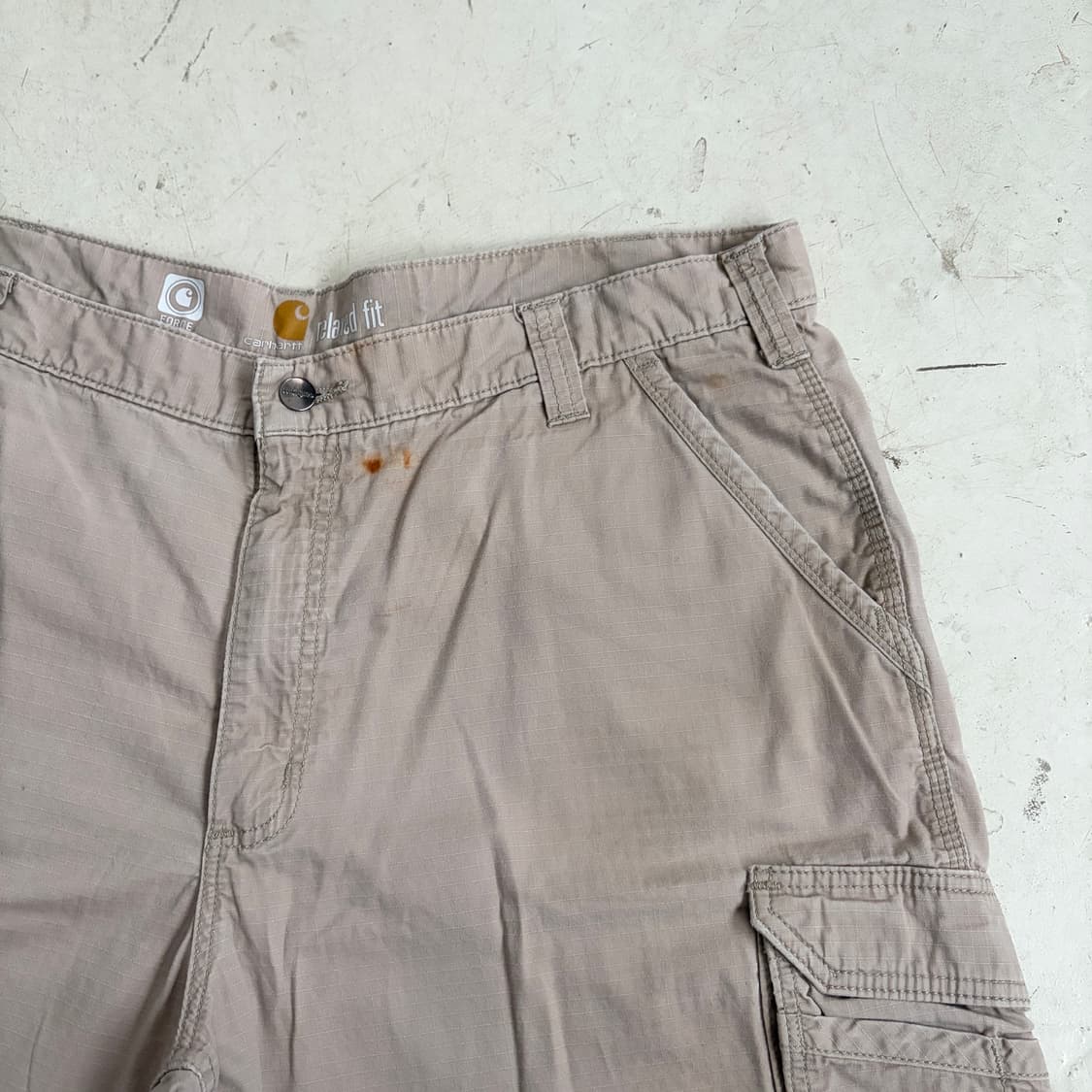 칼하트 빈티지 카고 워크 반바지 42 상품이미지4