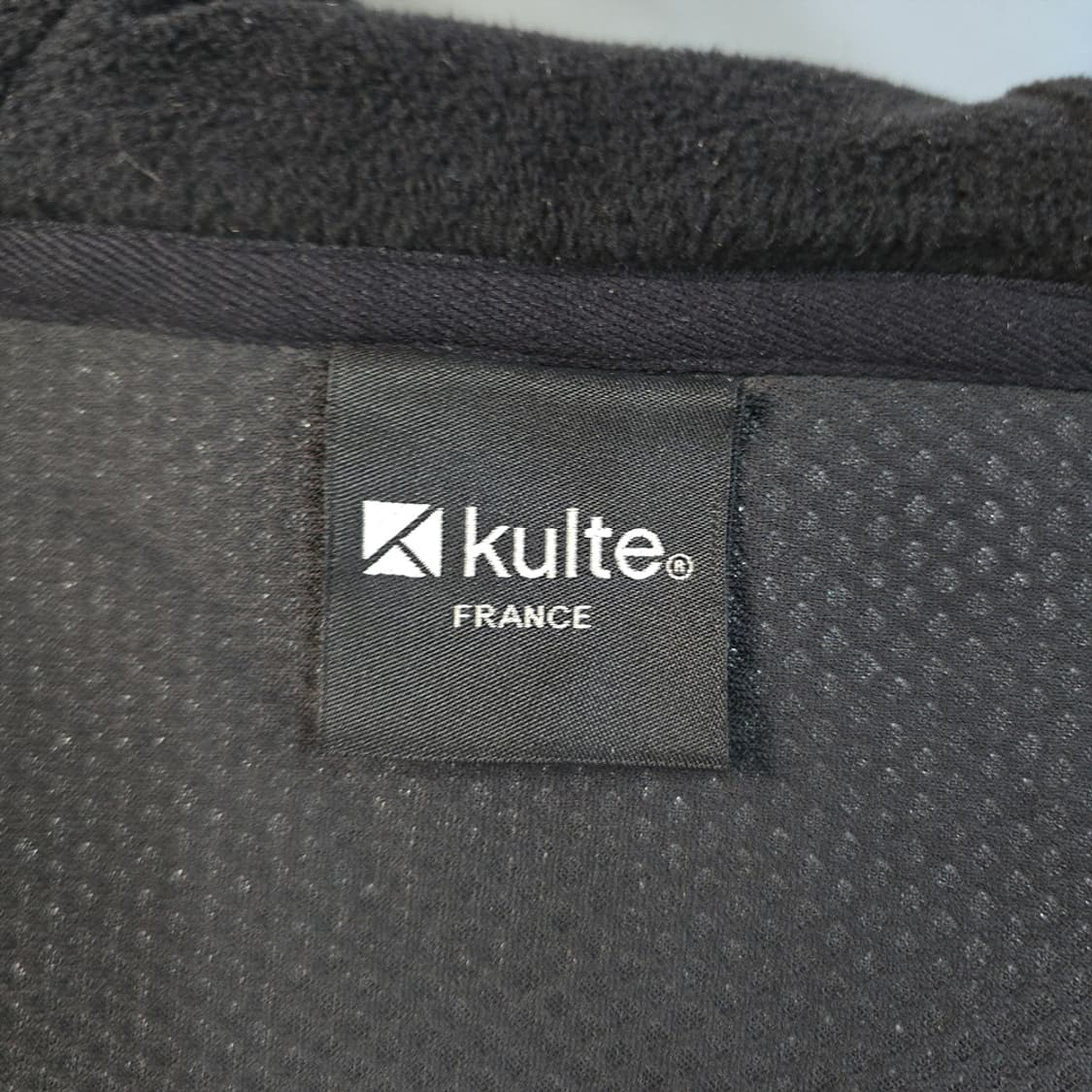 새제품)쿨트(Kulte) 셰르파 후드 집업 블랙 L 상품이미지7