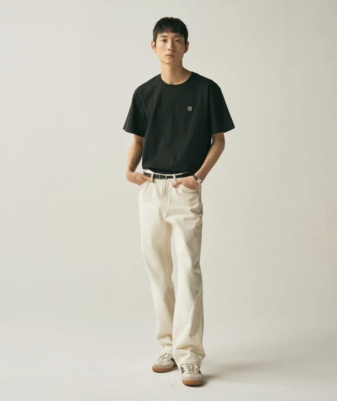 세터 반팔 티셔츠 올 데이 수피마 컴포트 블랙 XL  상품이미지4