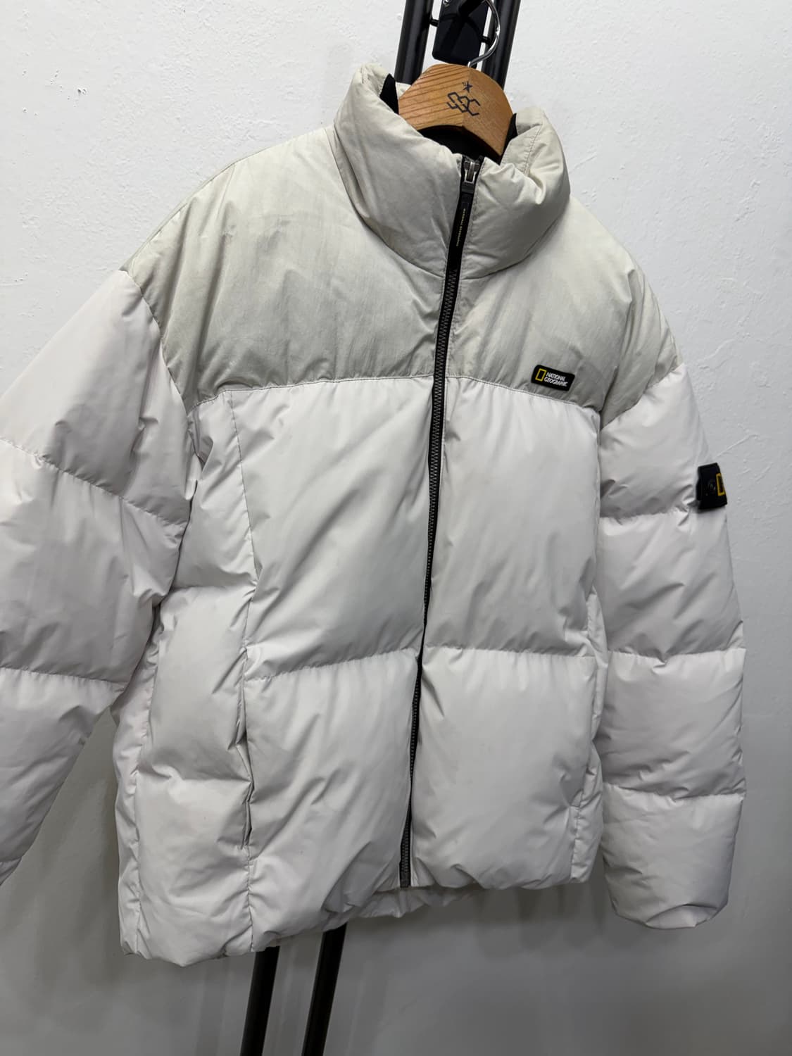 정품) 내셔널지오그래픽 남녀공용 패딩 점퍼 S 상품이미지2