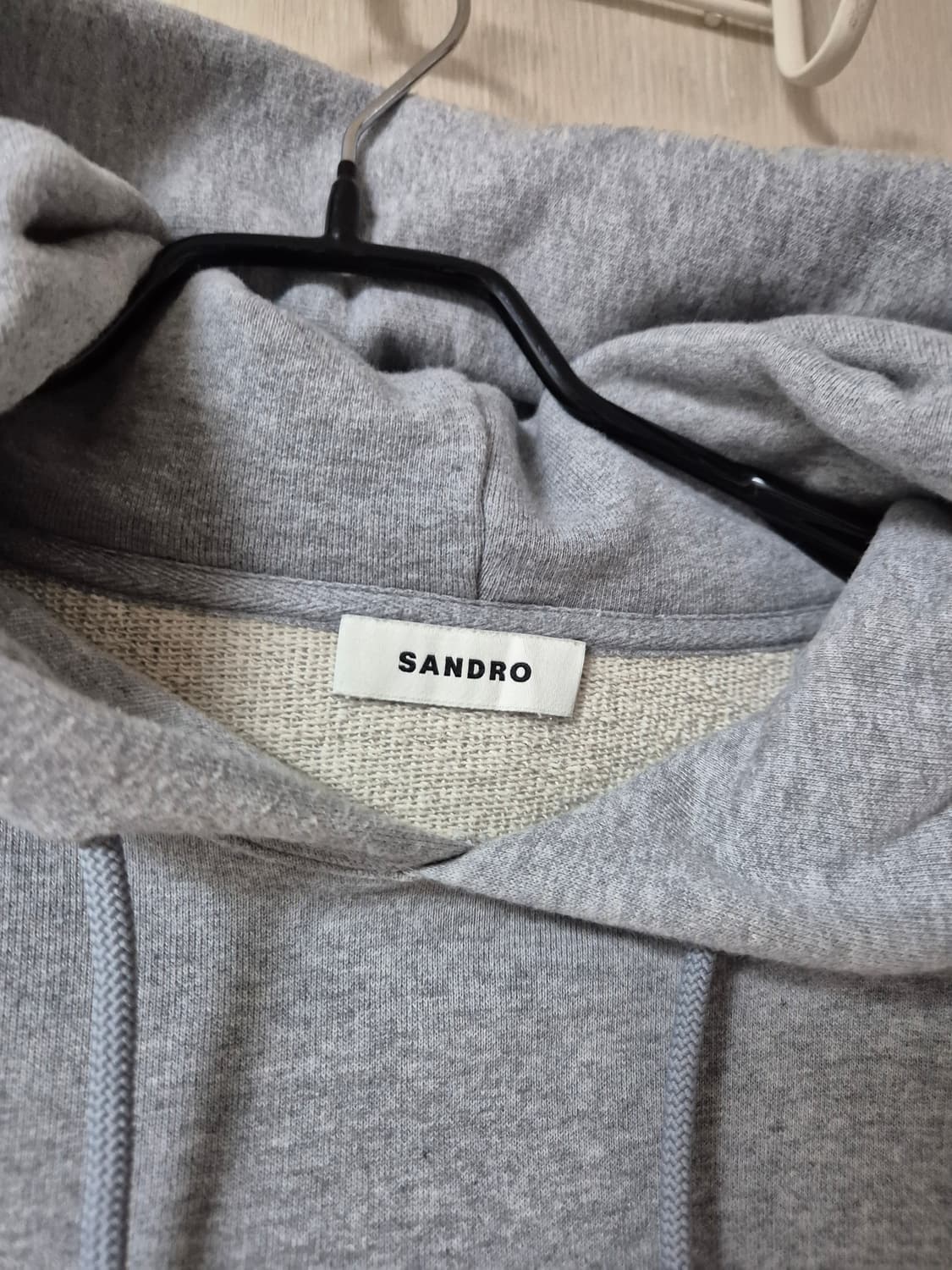 산드로 옴므 스마일 후드맨투맨 스웻셔츠 M 남성 상품이미지5