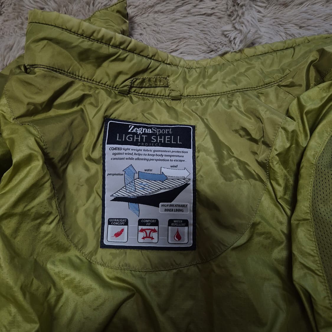 Zegna Sport Light Shell 자켓 상품이미지2