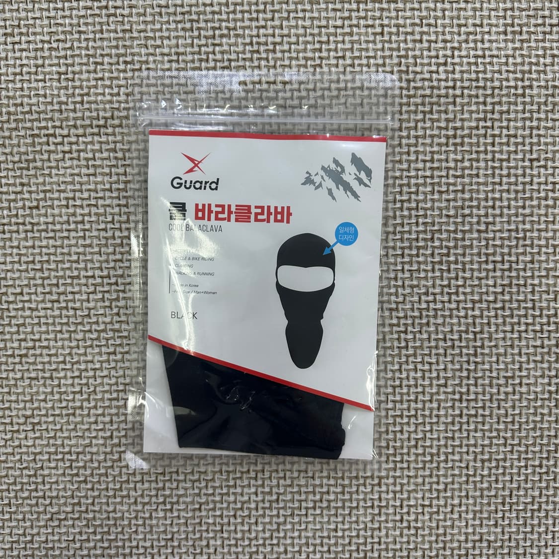 실측확인 새상품 Guard 쿨 바라클라바 0512D 상품이미지1