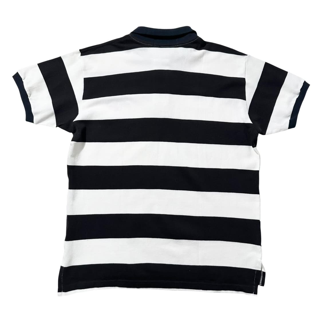 폴로 스포츠 랄프로렌 성조기 로고 스트라이프 보더 피케 카라 반팔 티셔츠 상품이미지2