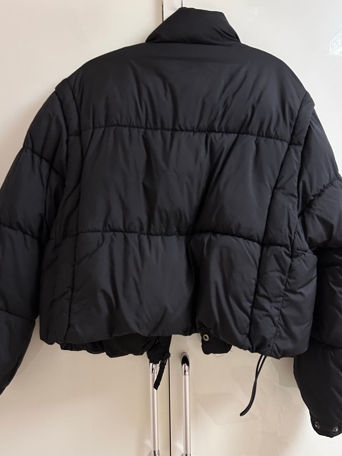 후아유 여성 블랙 숏패딩 S 상품이미지2